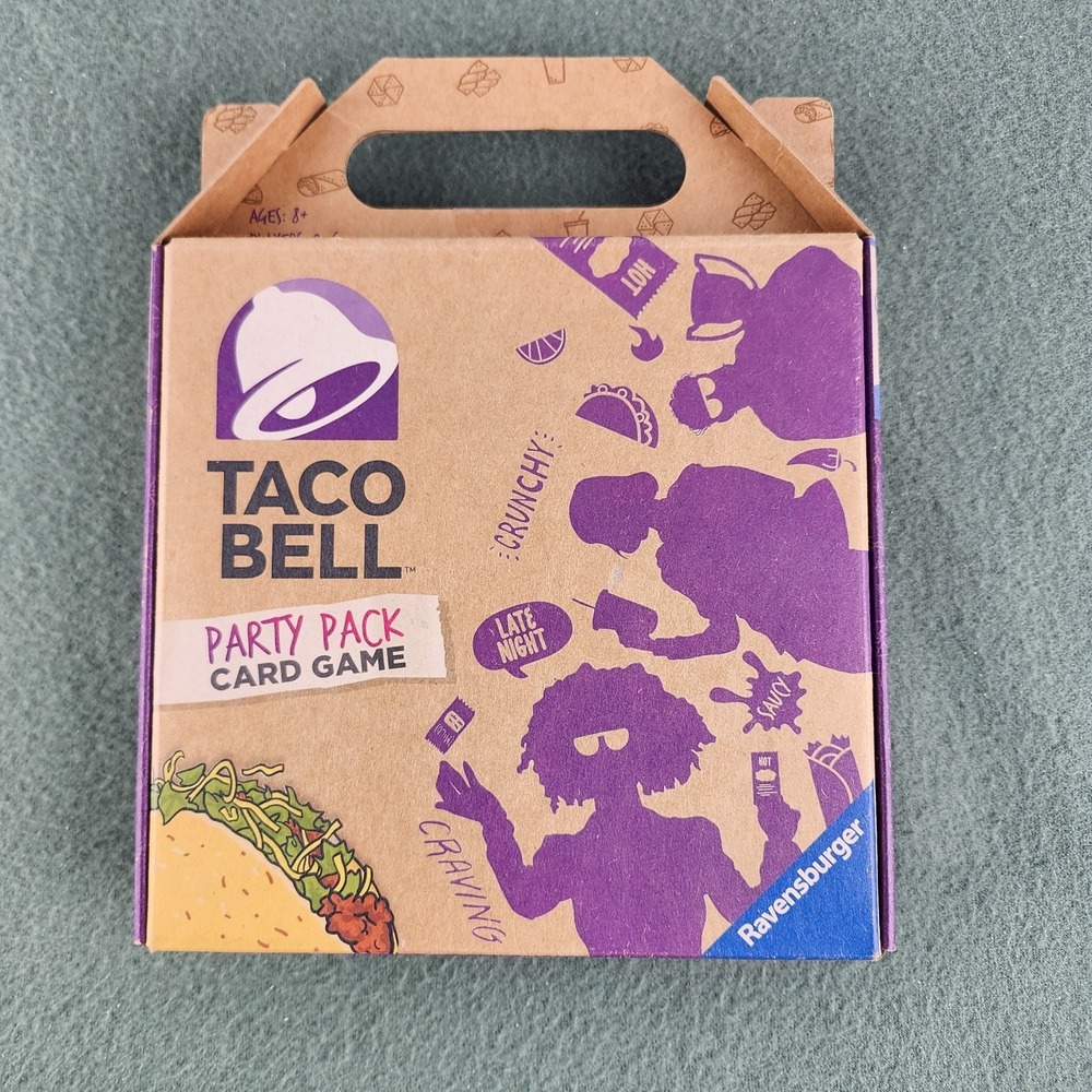Ravensburger Brand‎ New TACO BELL - Party Pack Card Game Super Fun Board Game